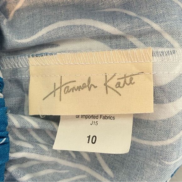 Hannah Kate Print Cotton Skirt Size 10 - Picture 3 of 6